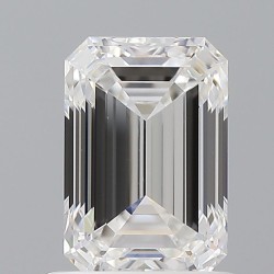 Diament szlif szmaragdowy, 1ct, VVS2, E, GIA 6542306102