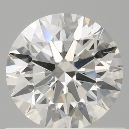 Diament szlif okrągły, 0.72ct, SI2, H, GIA 6542335396