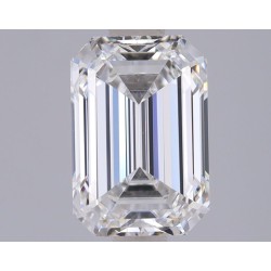 Diament laboratoryjny szlif szmaragdowy, 2ct, VVS1, E, IGI LG749555572