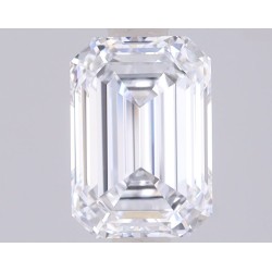 Diament laboratoryjny szlif szmaragdowy, 1.54ct, VVS1, E, IGI LG670483030