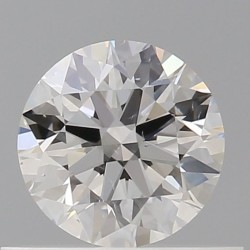 Diament szlif okrągły, 0.5ct, SI1, H, GIA 5543321777