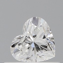 Diament serce, 0.32ct, VVS1, E, GIA 6545322173