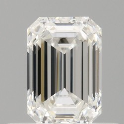 Diament szlif szmaragdowy, 0.53ct, VVS1, F, GIA 7542321509