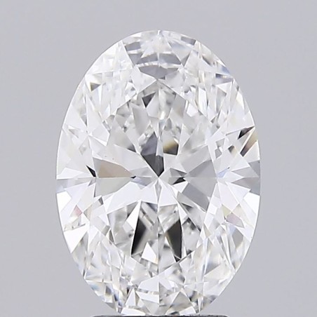 Diament laboratoryjny szlif owalny, 2.76ct, VVS2, E, IGI LG760502281