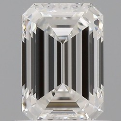 Diament szlif szmaragdowy, 0.71ct, VVS2, G, GIA 1525291362