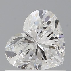 Diament serce, 0.71ct, VVS2, F, GIA 1533892611