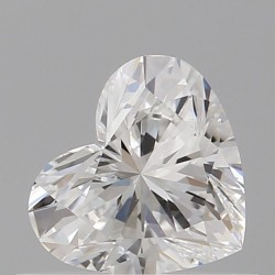 Diament serce, 0.5ct, VVS1, D, GIA 7501489219