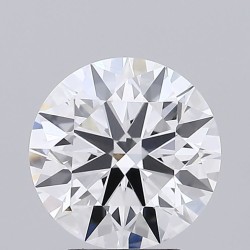 Diament laboratoryjny szlif okrągły, 3ct, VVS2, E, IGI LG760502123