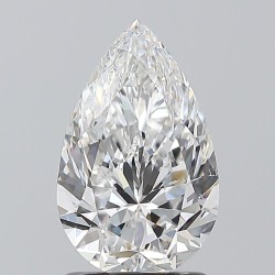 Diament szlif gruszkowy, 1.5ct, SI2, E, GIA 6542240369