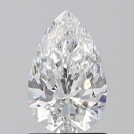 Diament szlif gruszkowy, 1.2ct, SI2, E, GIA 2546138488