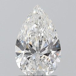 Diament szlif gruszkowy, 1.2ct, SI2, E, GIA 7546088708