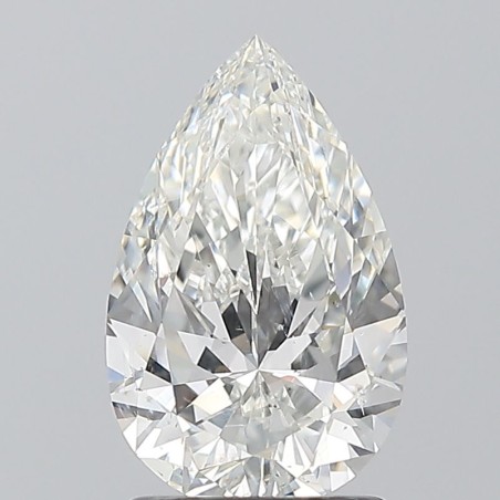 Diament szlif gruszkowy, 1.5ct, SI2, H, GIA 6541202624