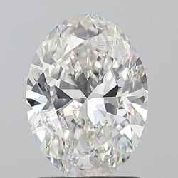 Diament szlif owalny, 1.51ct, SI2, E, HRD 250000198620