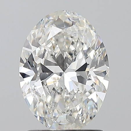 Diament szlif owalny, 1.51ct, SI2, E, HRD 250000198620