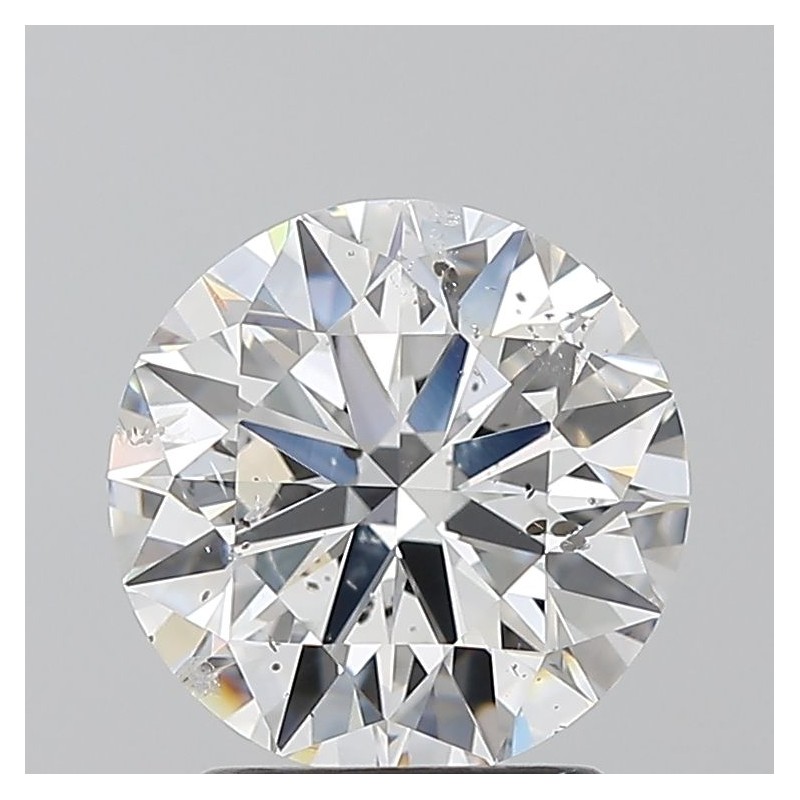 Diament szlif okrągły, 2ct, SI2, D, HRD 250000280042 Diament szlif okrągły, 2ct, SI2, D, HRD 250000280042