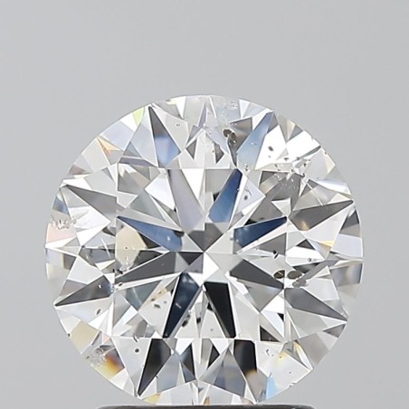 Diament szlif okrągły, 2ct, SI2, D, HRD 250000280042