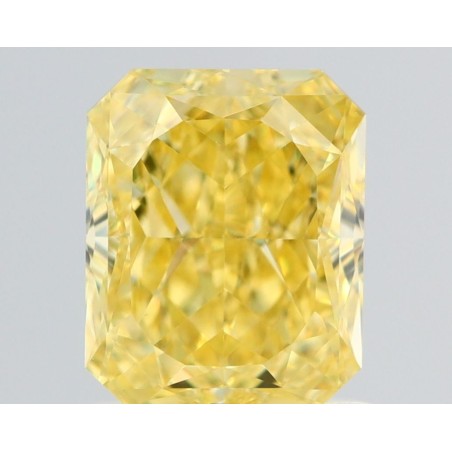 Diament o barwie fantazyjnej radiant, 1.35ct, VVS1, Fancy Intense Yellow, GIA 1533609098