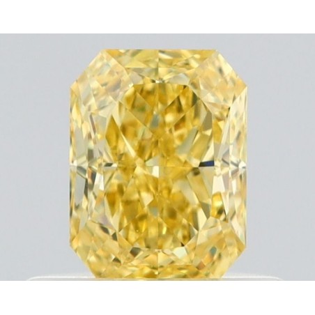Diament o barwie fantazyjnej radiant, 0.51ct, VS2, Fancy Intense Yellow, GIA 2534019200