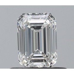 Diament szlif szmaragdowy, 0.51ct, VS1, H, GIA 1545136992
