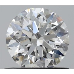 Diament szlif okrągły, 0.61ct, VS1, F, IGI 746530333