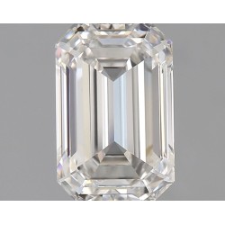 Diament laboratoryjny szlif szmaragdowy, 1.58ct, VVS2, F, IGI LG530201668
