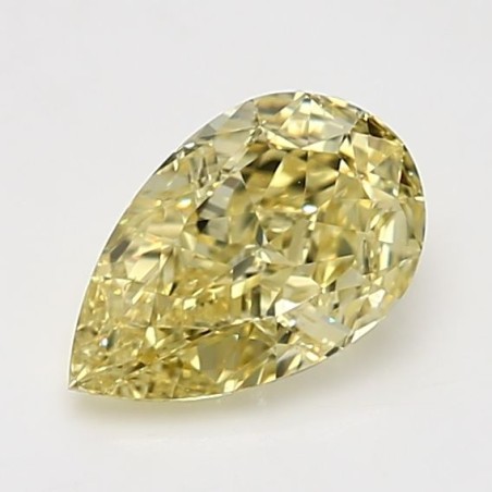 Diament o barwie fantazyjnej szlif gruszkowy, 1.5ct, VS1, Fancy Intense Yellow, GIA 6502275049