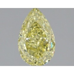 Diament o barwie fantazyjnej szlif gruszkowy, 1.02ct, VVS1, Yellow, GIA 3535732334