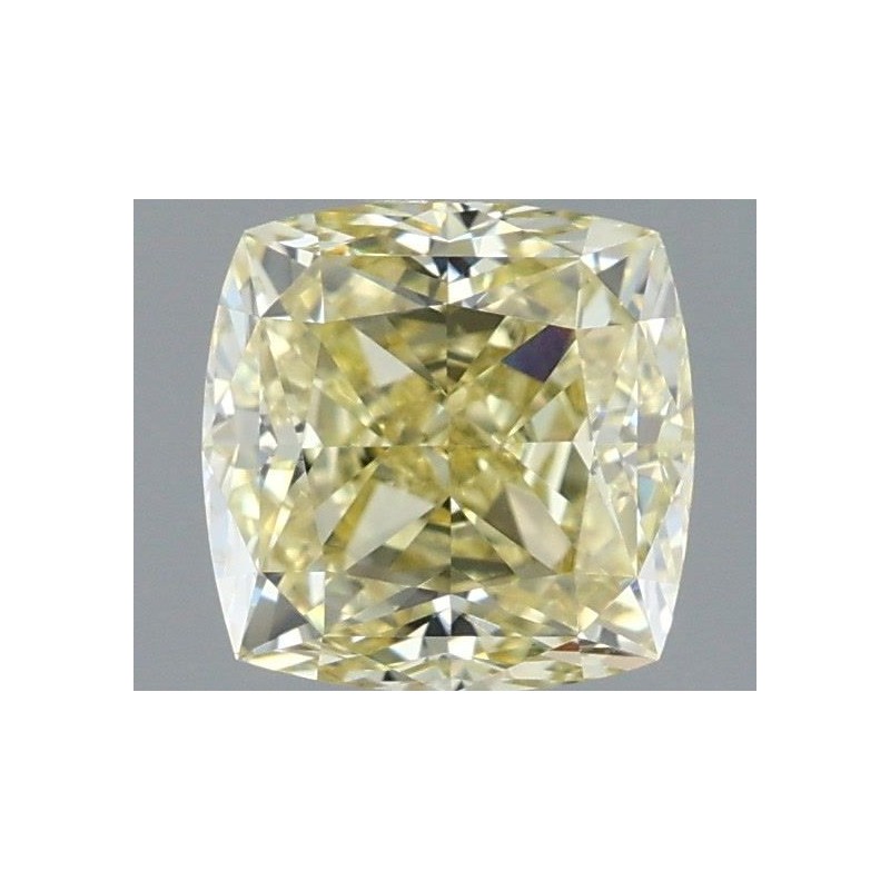 Diament o barwie fantazyjnej szlif poduszkowy modyfikowany, 1.02ct, VS1, Yellow, GIA 6535041847 Diament o barwie fantazyjnej szlif poduszkowy modyfikowany, 1.02ct, VS1, Yellow, GIA 6535041847