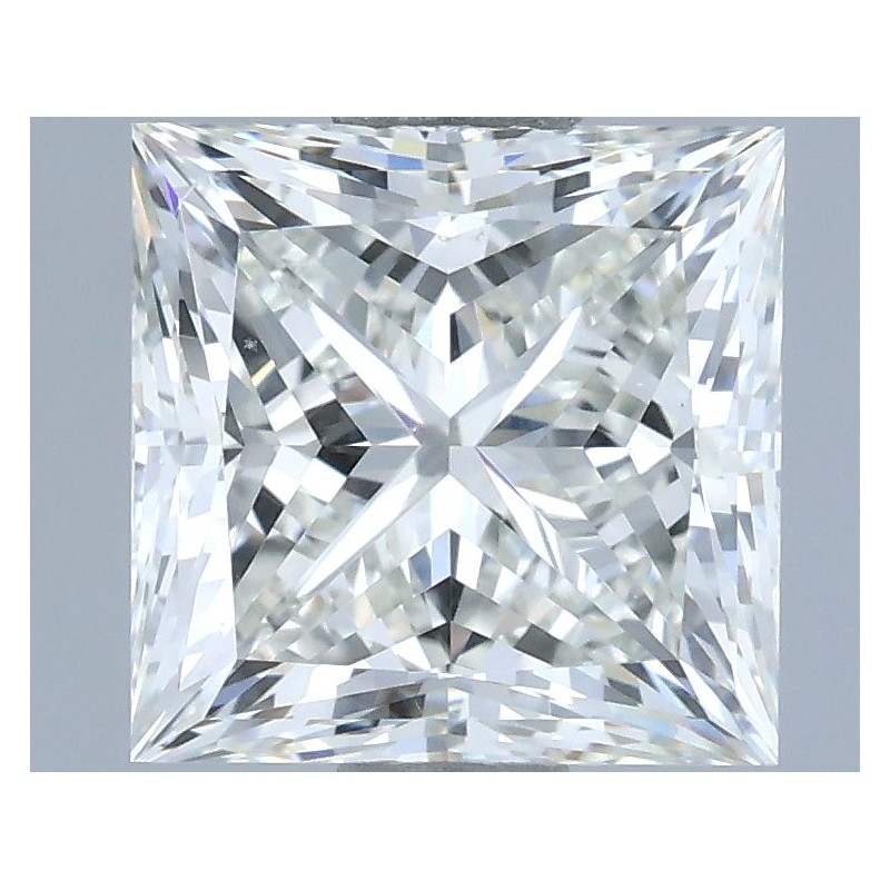 Diament szlif princess, 2ct, VS2, I, IGI 709521443