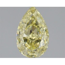 Diament o barwie fantazyjnej szlif gruszkowy, 1.44ct, SI2, Yellow, GIA 5536731922