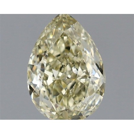 Diament o barwie fantazyjnej szlif gruszkowy, 1ct, VS1, Yellow, GIA 1538041839