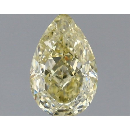 Diament o barwie fantazyjnej szlif gruszkowy, 1.01ct, VS1, Yellow, GIA 7538044072