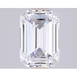 Diament laboratoryjny szlif szmaragdowy, 1.53ct, IF, D, IGI LG670483036