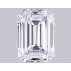 Diament laboratoryjny szlif szmaragdowy, 1.54ct, IF, E, IGI LG660401674