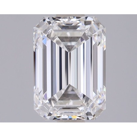 Diament laboratoryjny szlif szmaragdowy, 2.1ct, VVS1, E, IGI LG752589709