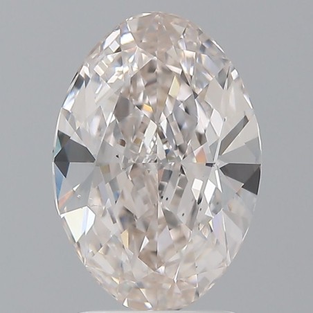 Diament o barwie fantazyjnej szlif owalny, 2ct, VS2, Very Light Pinkish Brown, GIA 1236797481