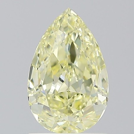 Diament o barwie fantazyjnej szlif gruszkowy, 1.5ct, VS1, Fancy Yellow, GIA 1549191208