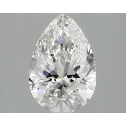 Diament laboratoryjny szlif gruszkowy, 1.55ct, VVS2, E, IGI LG760542417