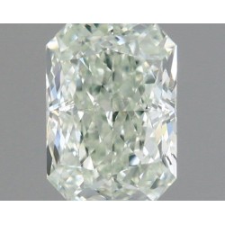 Diament o barwie fantazyjnej radiant, 0.52ct, VS2, Light Green, GIA 1523248339