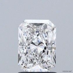 Diament laboratoryjny radiant, 1.28ct, VVS2, E, IGI LG750529988