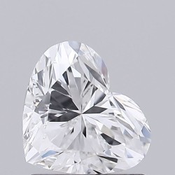 Diament laboratoryjny serce, 1ct, VVS2, E, IGI LG760501853