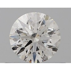 Diament szlif okrągły, 0.42ct, SI1, H, GIA 6535871467
