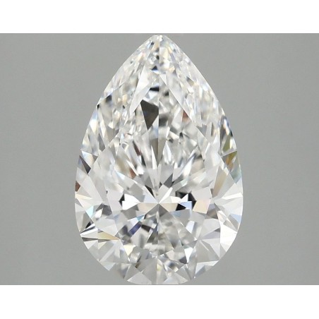 Diament laboratoryjny szlif gruszkowy, 2.1ct, VVS2, E, IGI LG758587655