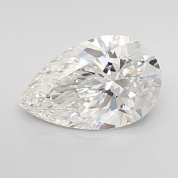 Diament laboratoryjny szlif gruszkowy, 1.53ct, VVS2, F, IGI LG747509754