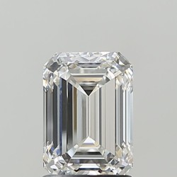 Diament laboratoryjny szlif szmaragdowy, 1.59ct, VVS2, F, IGI LG756531280