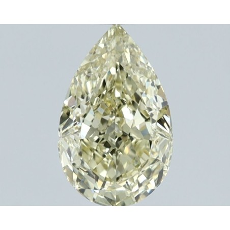 Diament o barwie fantazyjnej szlif gruszkowy, 0.81ct, VVS2, Fancy Yellow, GIA 6522419941