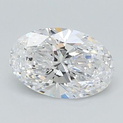 Diament laboratoryjny szlif owalny, 1.03ct, VVS2, D, IGI LG605391267