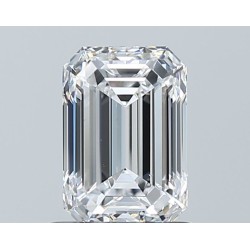 Diament szlif szmaragdowy, 1.2ct, VS2, D, GIA 1232823621