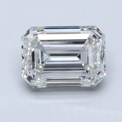 Diament szlif szmaragdowy, 1.7ct, VS1, H, GIA 7533564854