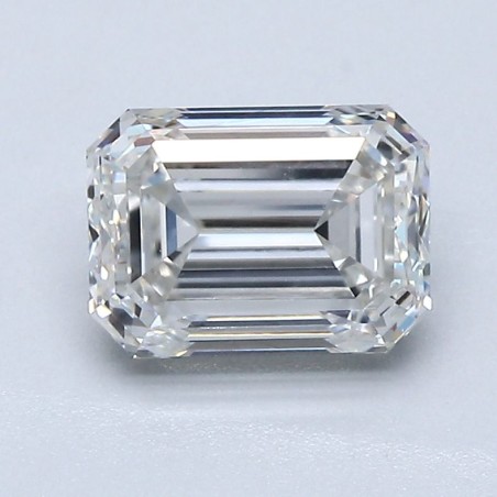 Diament szlif szmaragdowy, 1.7ct, VS1, H, GIA 7533564854